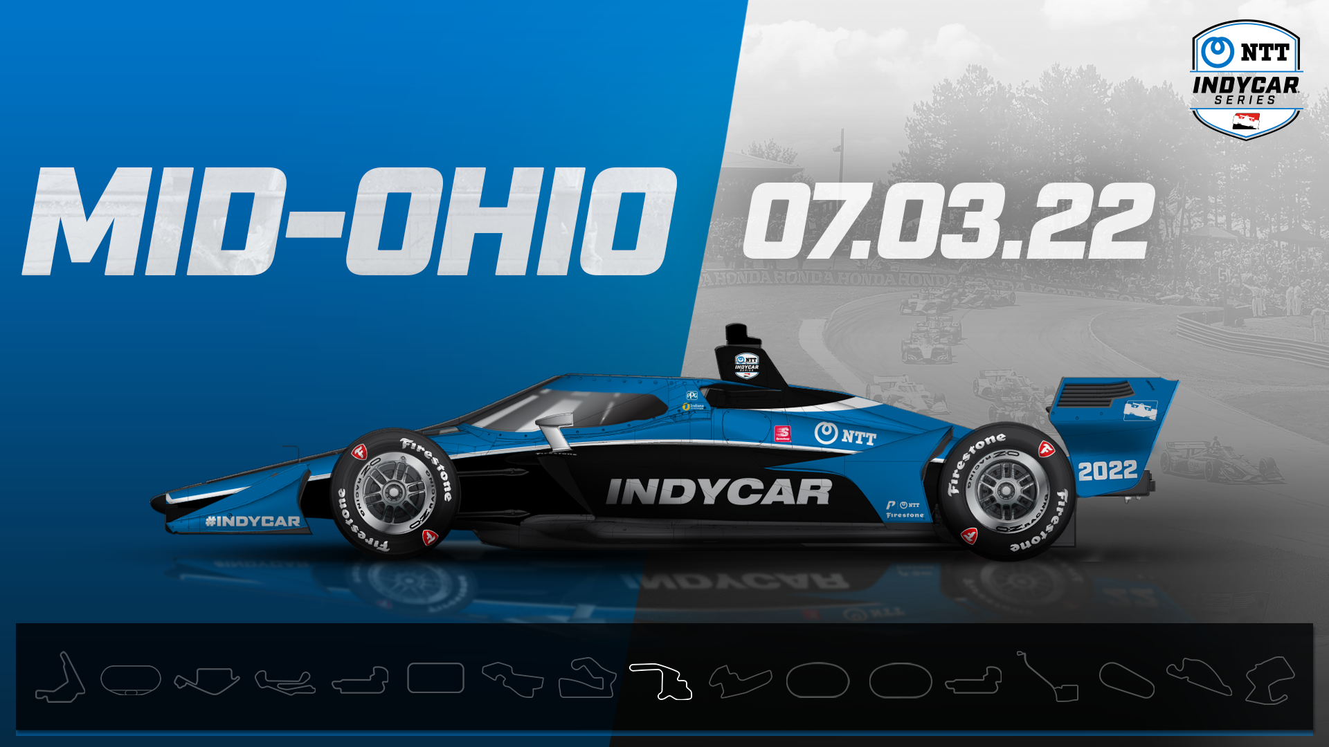 NTT INDYCAR SERIES Announces 17-Race 2022 Schedule