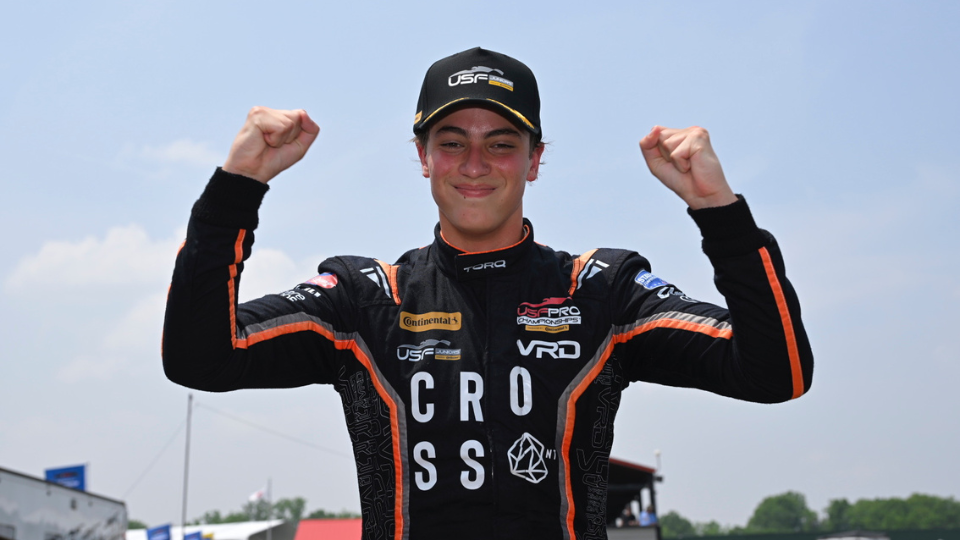 Vergara Regains His USF Juniors  Winning Form at Mid-Ohio