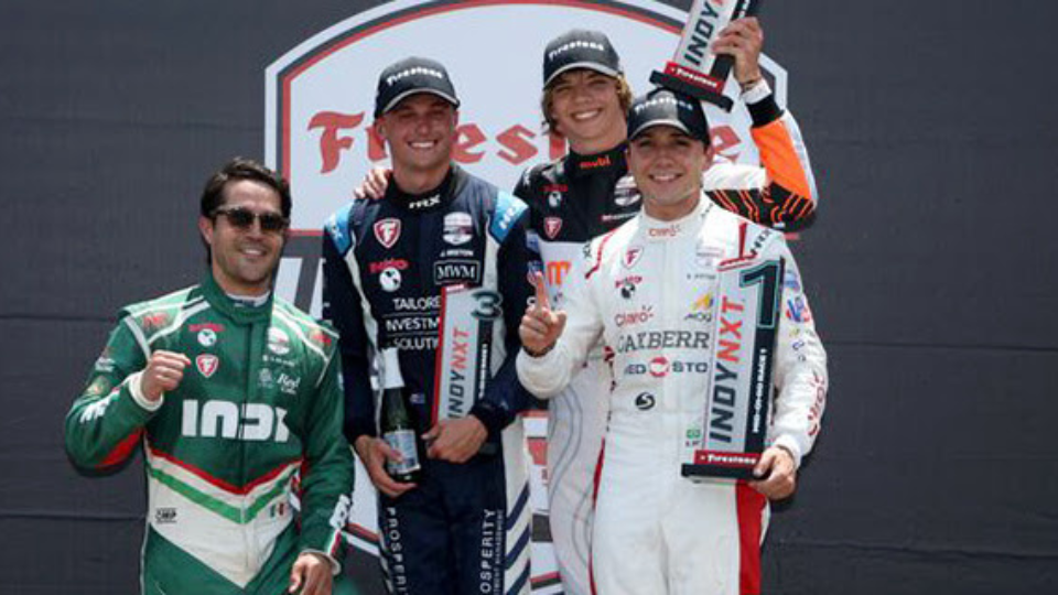 Fittipaldi Rolls from Pole, Leads HMD’s 1-2-3-4 Sweep