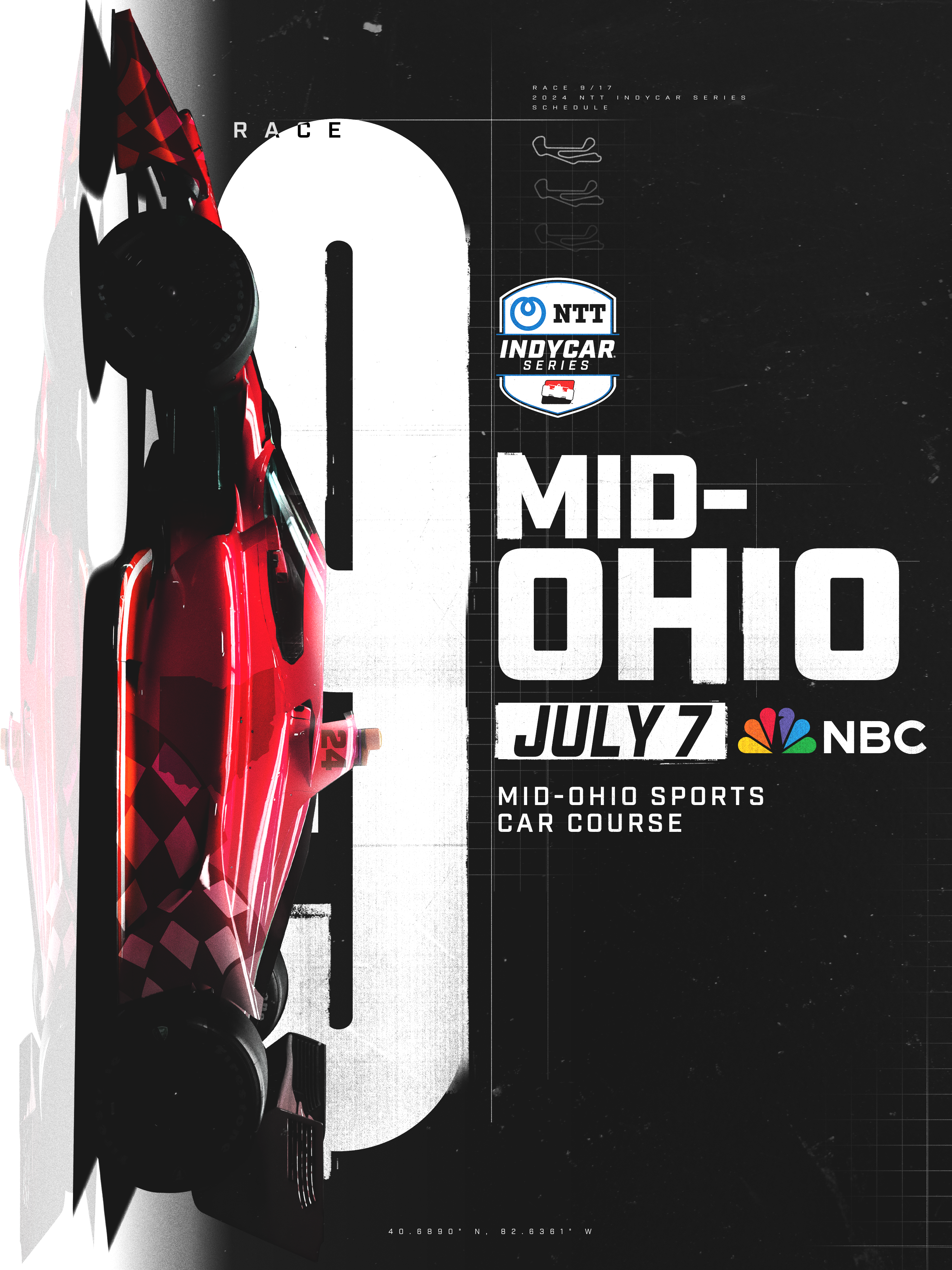 NTT INDYCAR SERIES Announces 17-Race 2024 Schedule