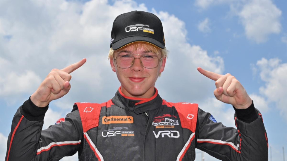 Kennedy Becomes Youngest Ever  USF Juniors Winner