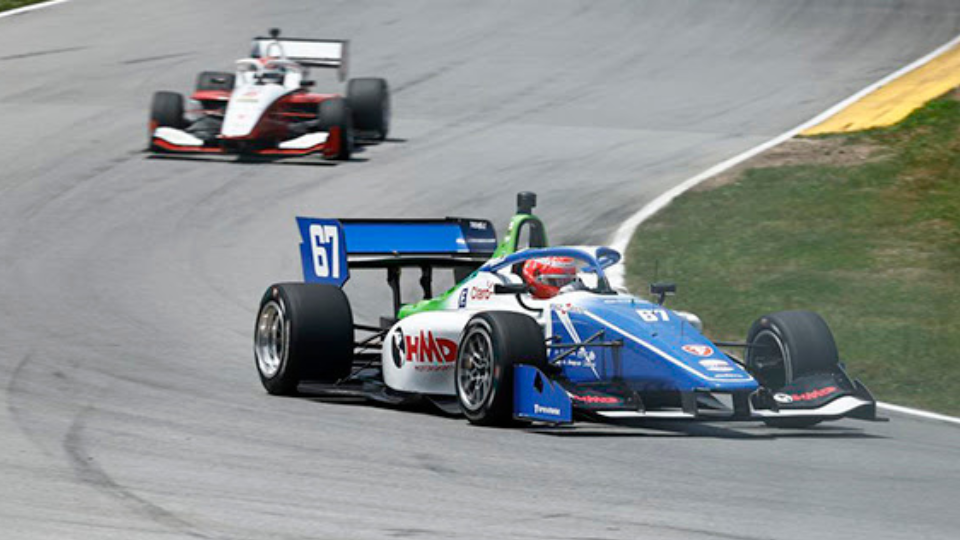 Fittipaldi Strikes Late, Opens Mid-Ohio Weekend with Quickest Lap