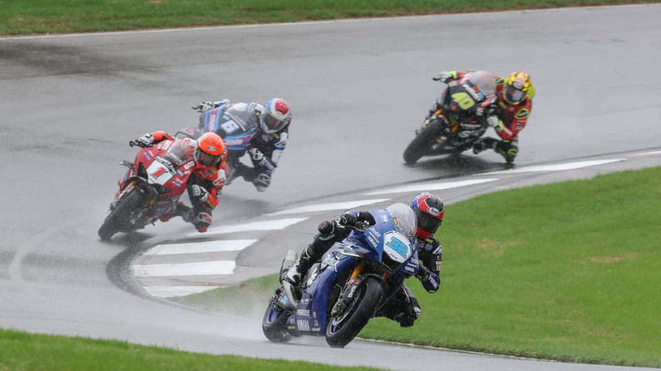 Gagne Back On Top In Barber Motorsports Park Superbike Race Two