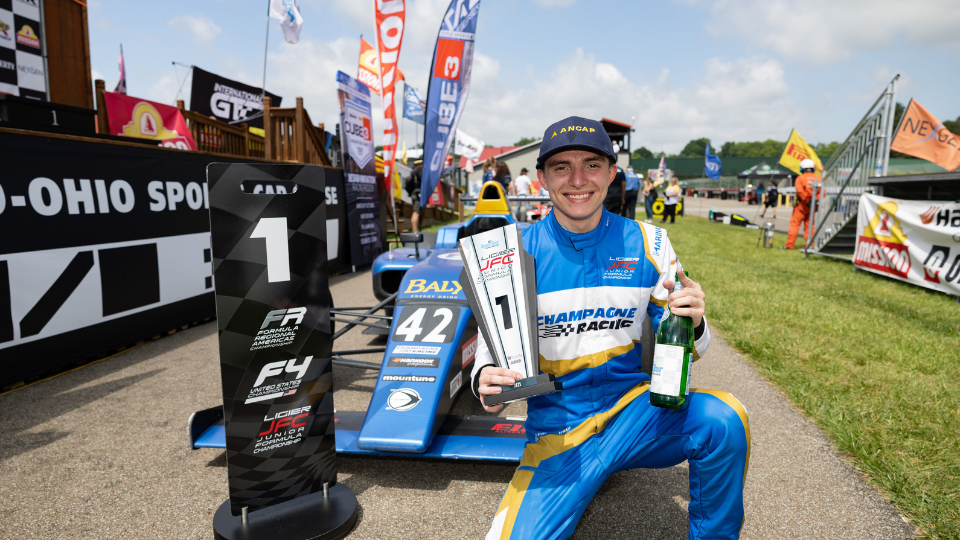 Gastón Irazú Returns to Top Step of the Podium at Mid-Ohio