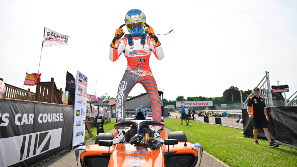 Kekai Hauanio Scores First FR Americas Win at Mid-Ohio Sports Car Course