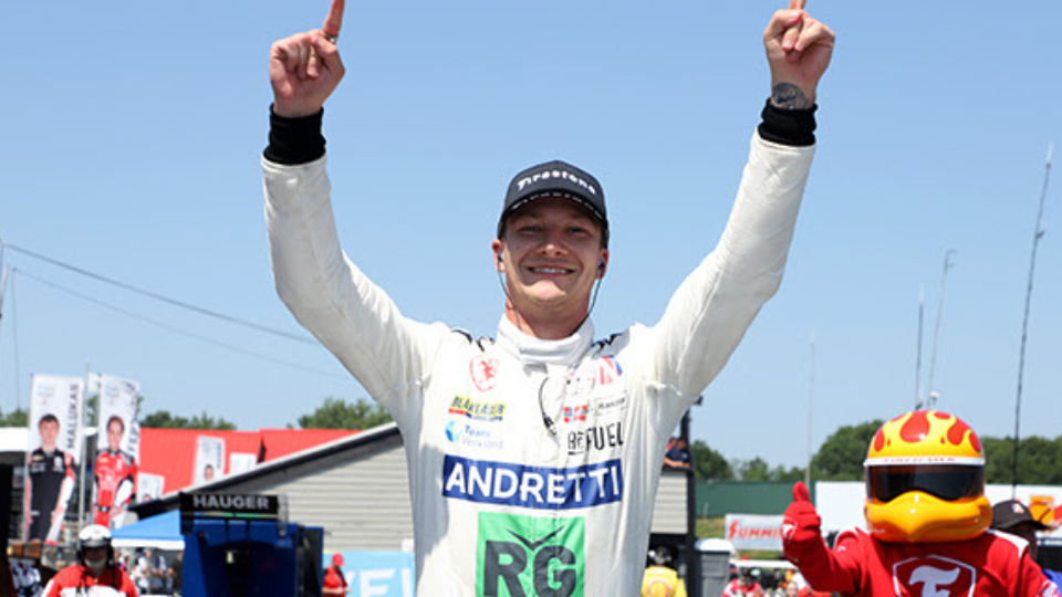Hauger Pulls Away at Mid-Ohio for Fifth Win of Season