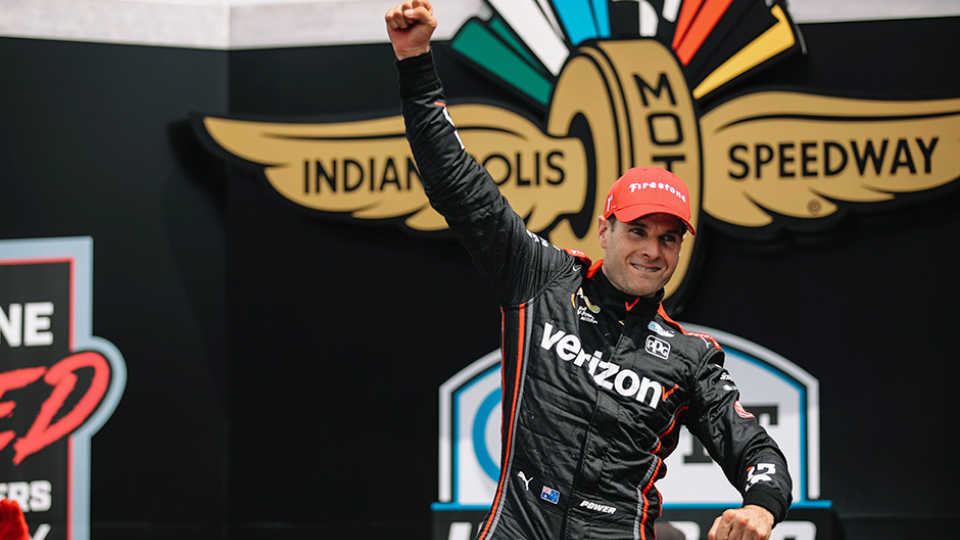 Power Extends Reign as King of IMS Road with First Win of Year