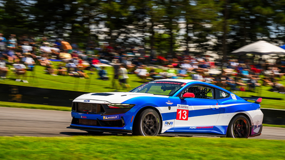 Noaker Takes Historic Victory in First Race for Mustang Challenge