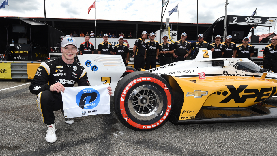 Qualifying Ace: Newgarden Makes It Three in a Row