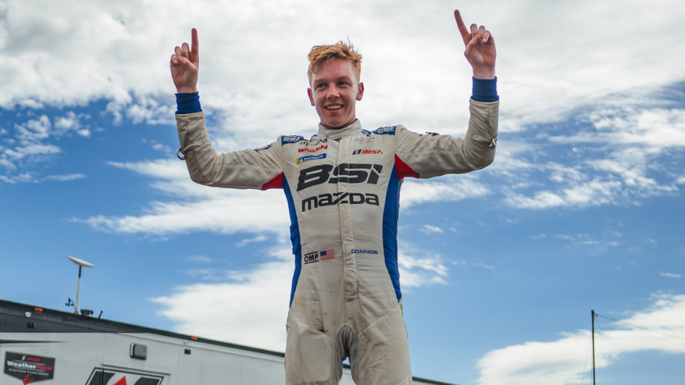 Zilisch breaks through for first Mazda MX-5 Cup win of the year