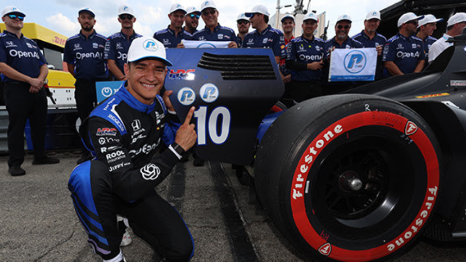 Palou Finds Even More Speed To Win Mid-Ohio Pole