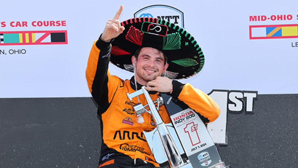 O’Ward Holds Off Palou To Win Late Thriller at Mid-Ohio