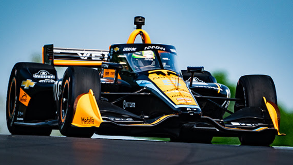 O'Ward Returns to Mid-Ohio Form, Sets Pace in Practice