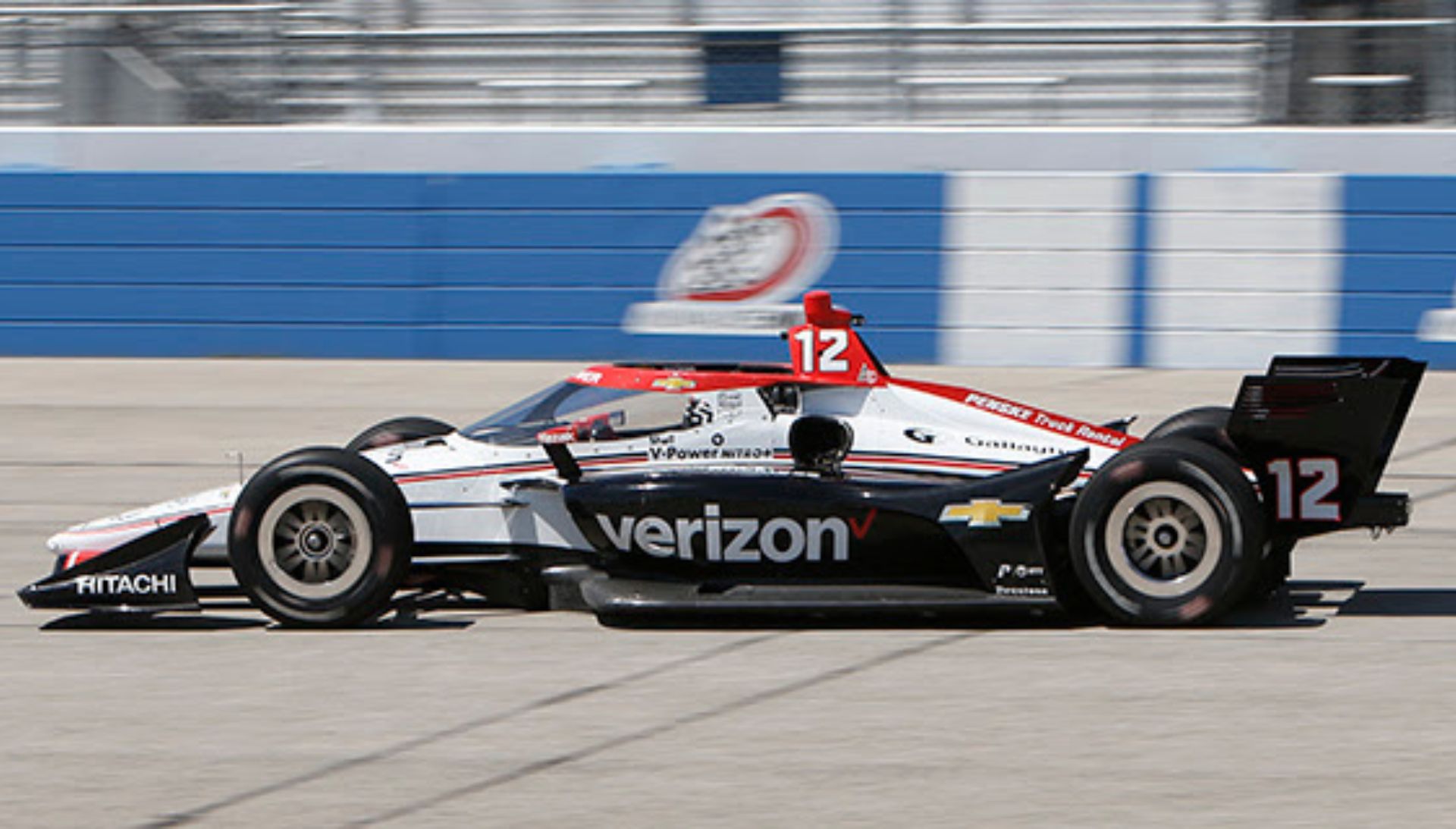 Power Paces Another Penske 1-2-3  at Milwaukee Test