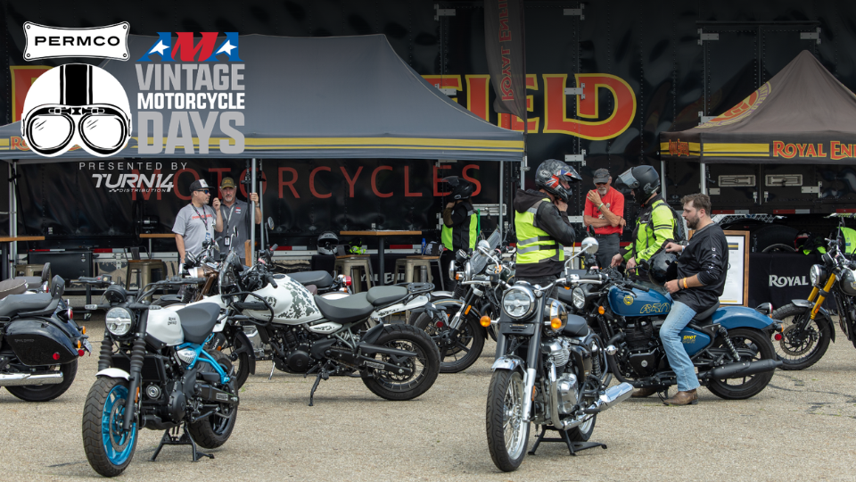 Royal Enfield Supports AMA Vintage Motorcycle Days as Hall of Fame Fanzone Sponsor