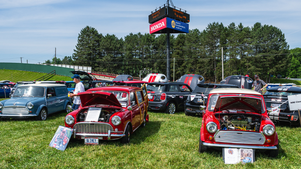 Vintage Grand Prix of Mid-Ohio begins today featuring a mix of historic and contemporary racing