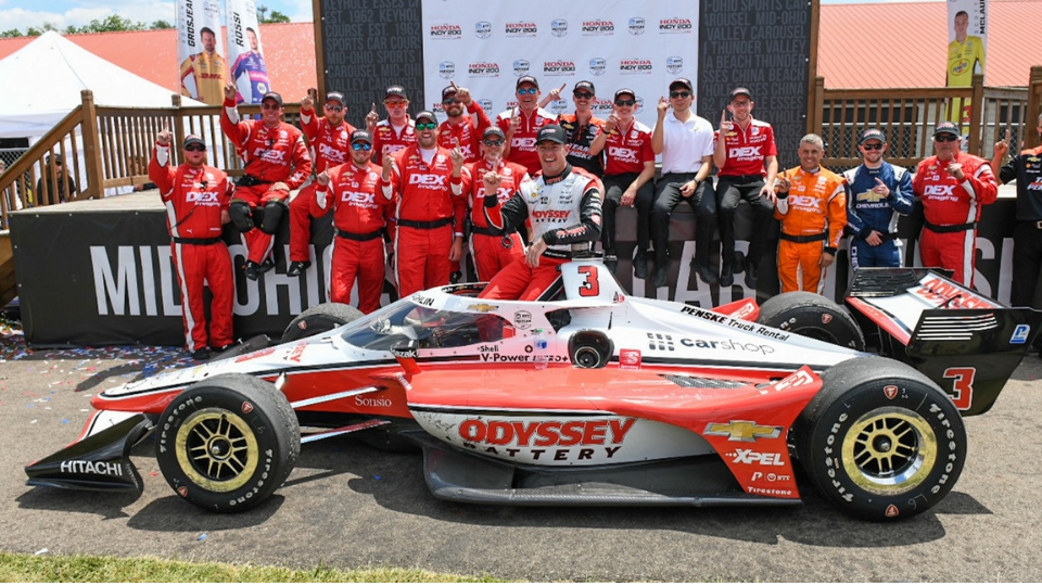 McLaughlin Wins Mid-Ohio With Family Present