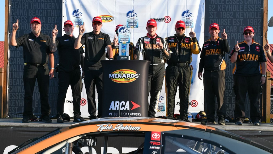 Tyler Ankrum mounts stunning comeback to win ARCA Menards Series race at Mid-Ohio