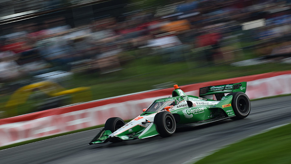 Colton Herta wins race 2 at Mid-Ohio