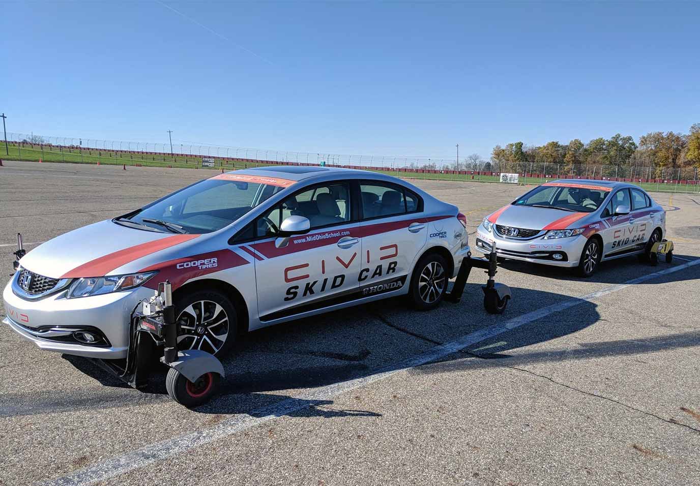 2013 Honda Civic EX-L Skid Car